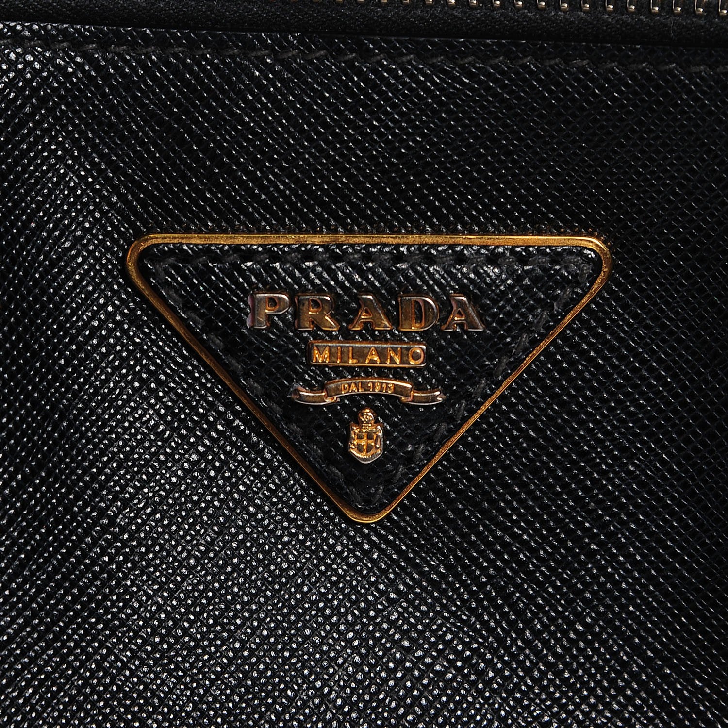 Prada Saffiano Large Galleria Double Zip Tote Black 5 of 9