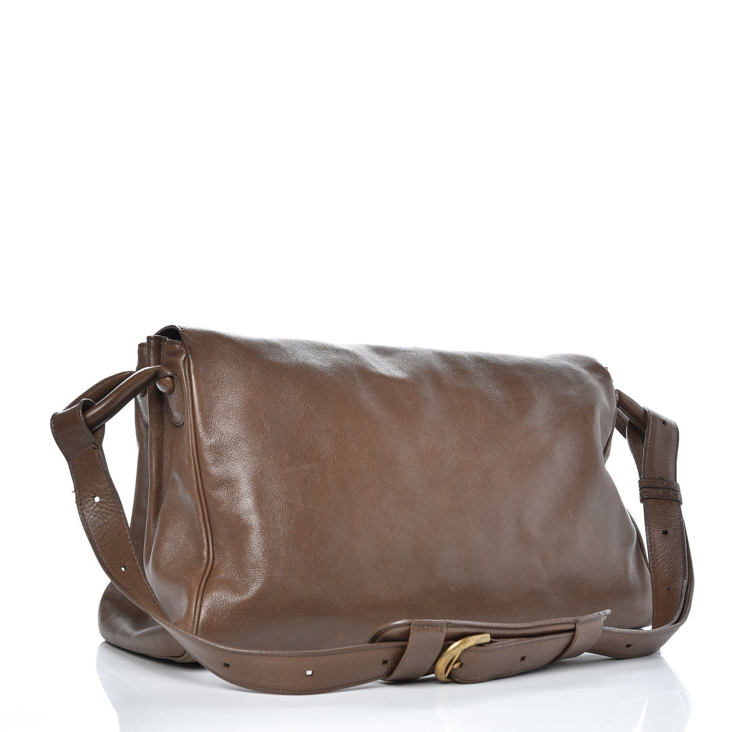 Delvaux Calfskin Brillant Besace Brown 3 of 13