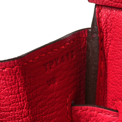 Hermes Taurillon Clemence Birkin 30 Rose Extreme 7 of 11