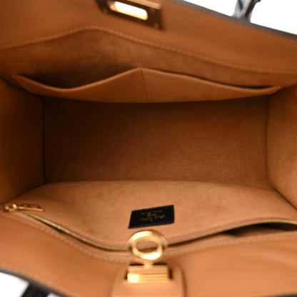 Louis Vuitton Calfskin Monogram On My Side Black 5 of 9