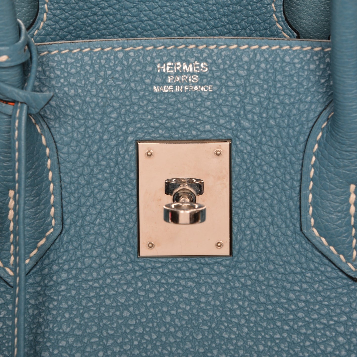Togo Birkin 30 Blue Jean
