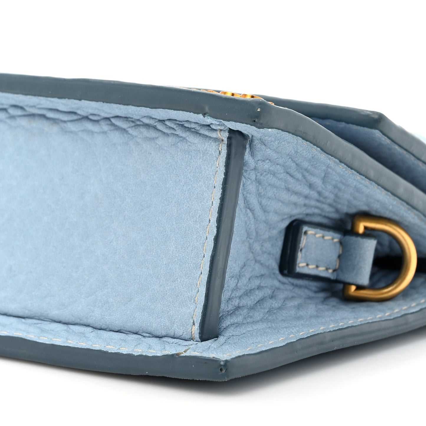 Calfskin Le Chiquito Long Light Blue