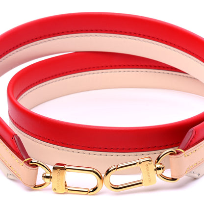 Louis Vuitton Calfskin Cluny BB Shoulder Strap Coquelicot Creme 4 of 4
