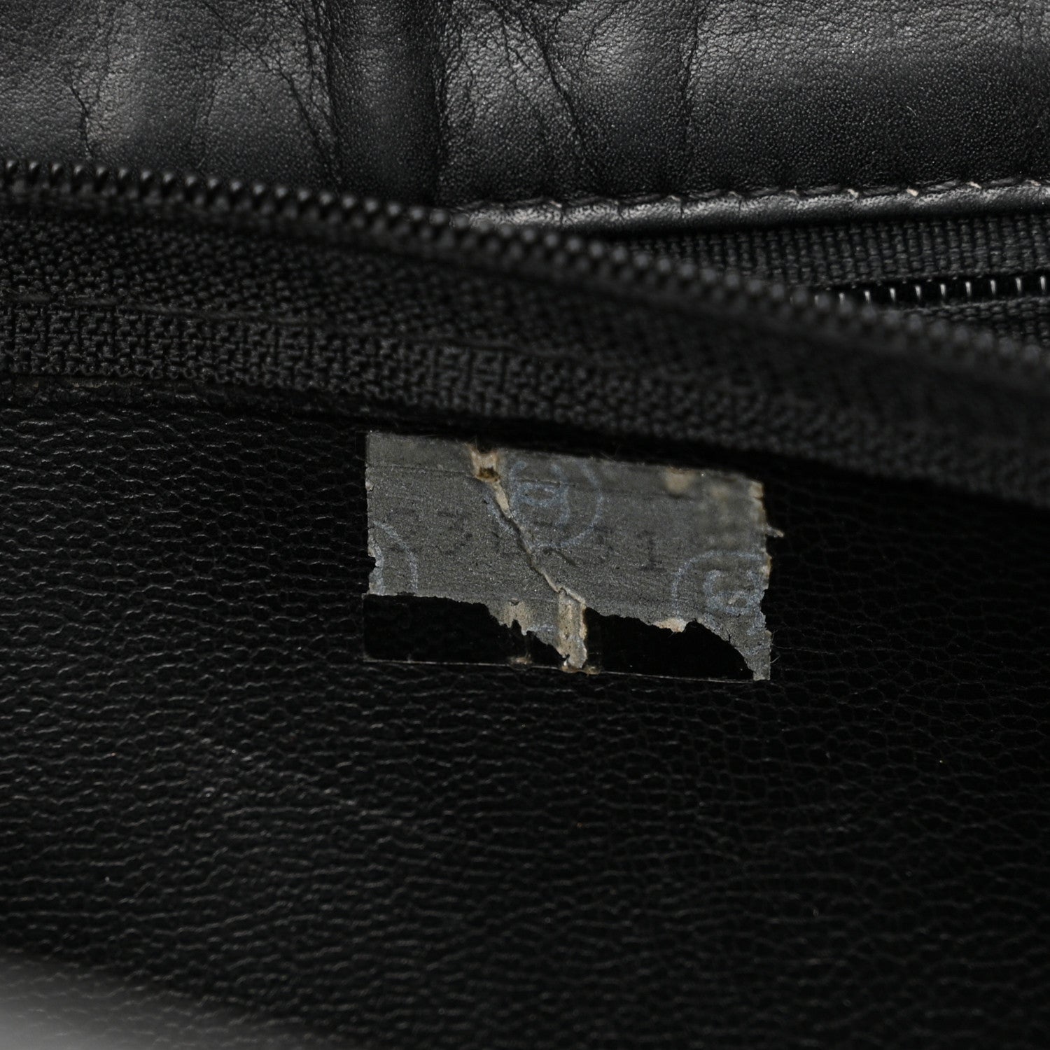 Chanel Lambskin Quilted Shoulder Bag Black 9 of 18