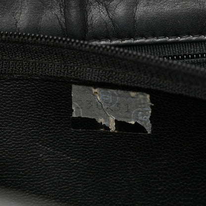 Chanel Lambskin Quilted Shoulder Bag Black 9 of 18