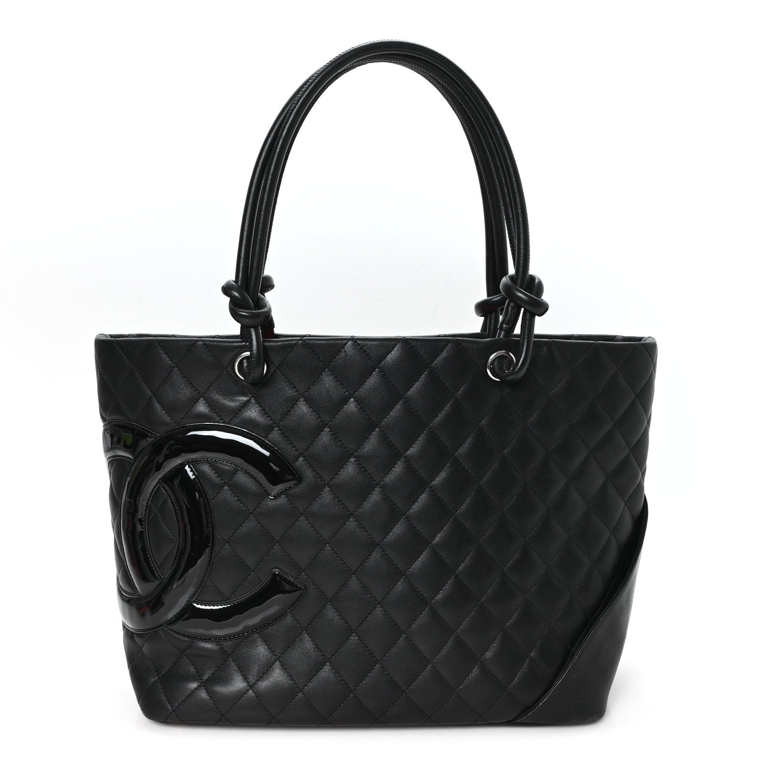 Chanel Calfskin Quilted Large Cambon Tote Black 1 of 10