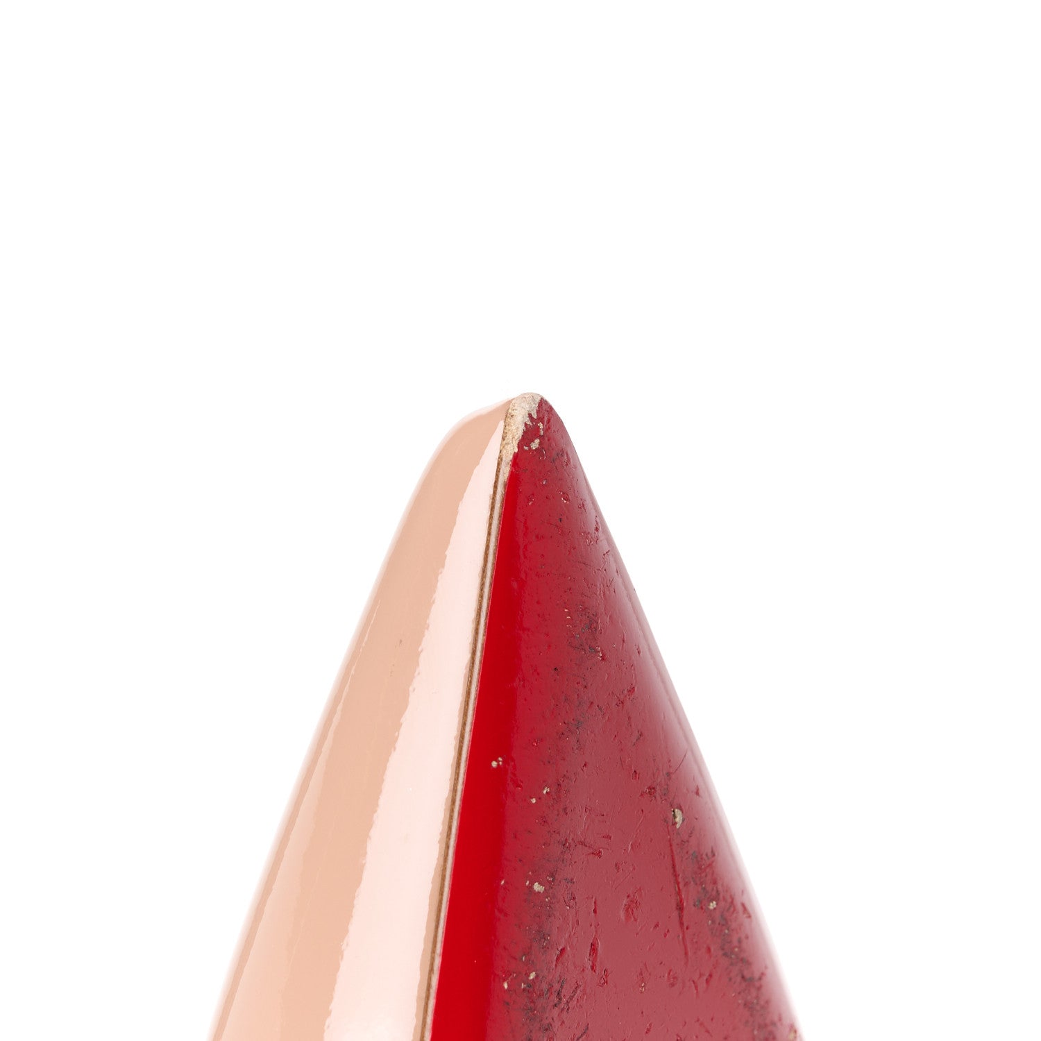 Christian Louboutin Patent So Kate 120 Pumps 40.5 Nude 9 of 10