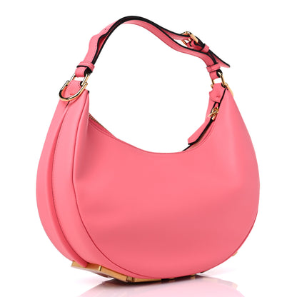 Fendi Vitello Grace Matte Small Fendigraphy Hobo Bag Pink Dalia 3 of 13