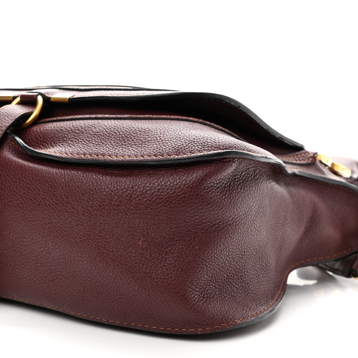 Chloe Calfskin Medium Marcie Satchel Dark Velvet 10 of 12