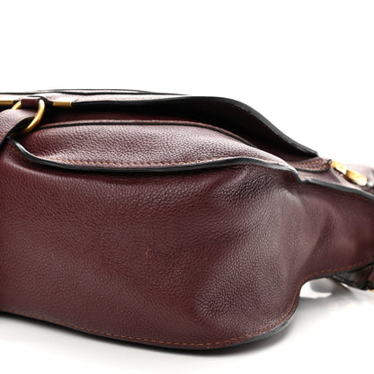 Chloe Calfskin Medium Marcie Satchel Dark Velvet 10 of 12