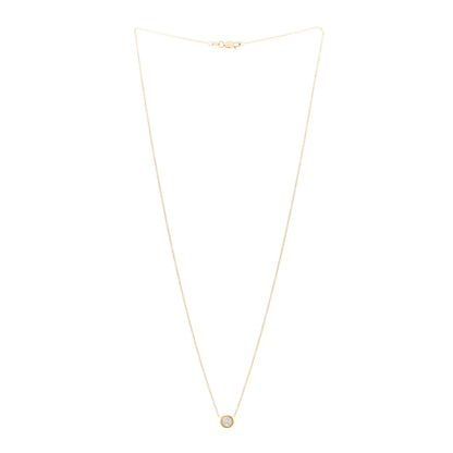 Roberto Coin 18K Yellow Gold Diamond .24ct Diamonds By The Inch Necklace 3 of 4