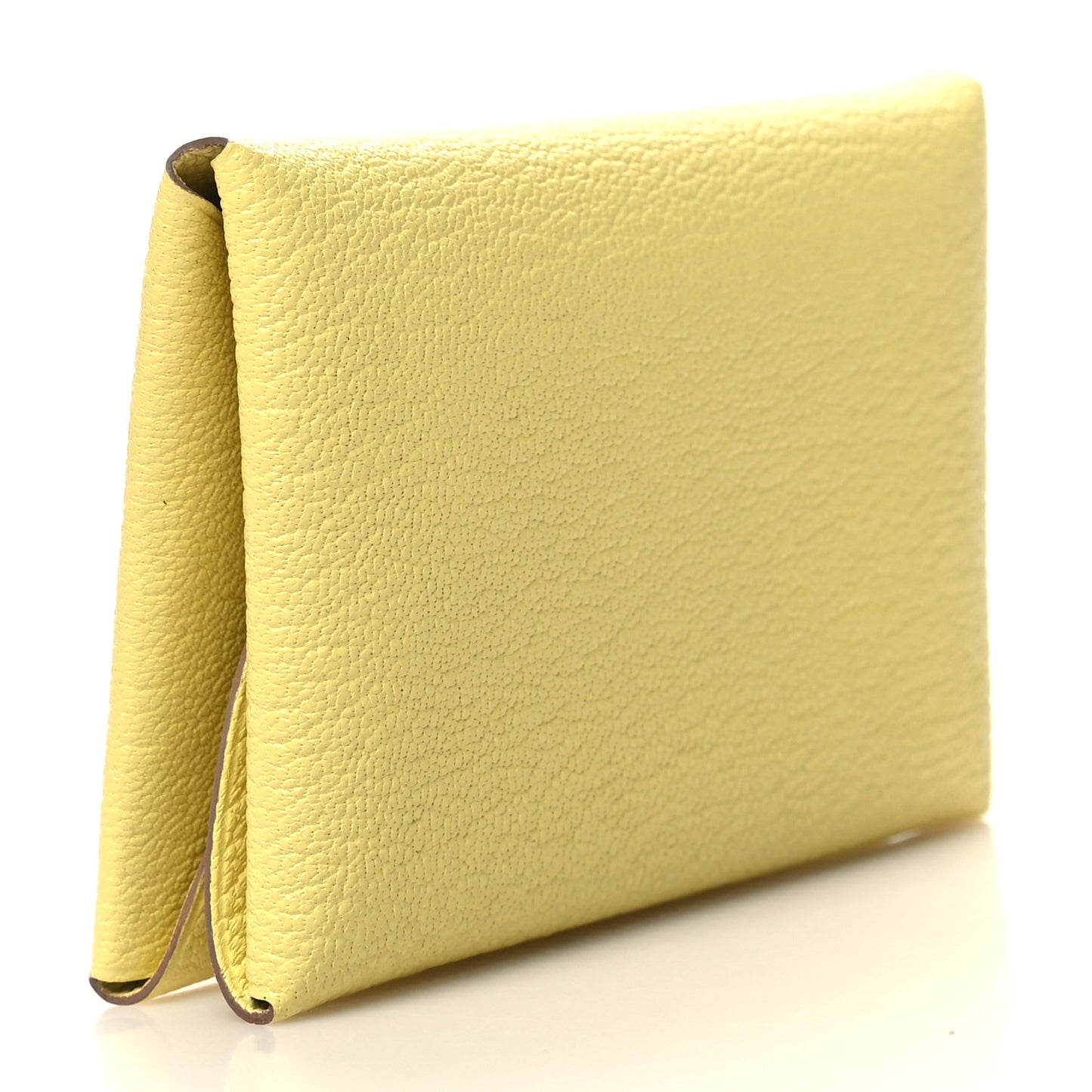 Chevre Mysore Calvi Duo Card Case Limoncello