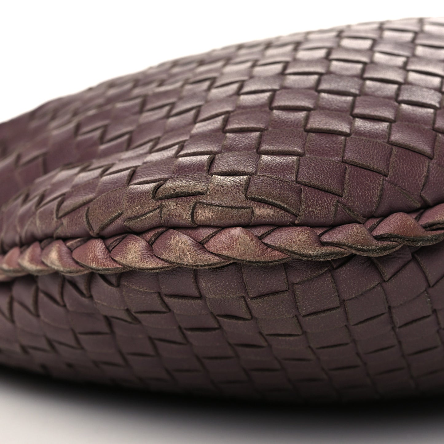 Nappa Intrecciato Medium Veneta Hobo Lila