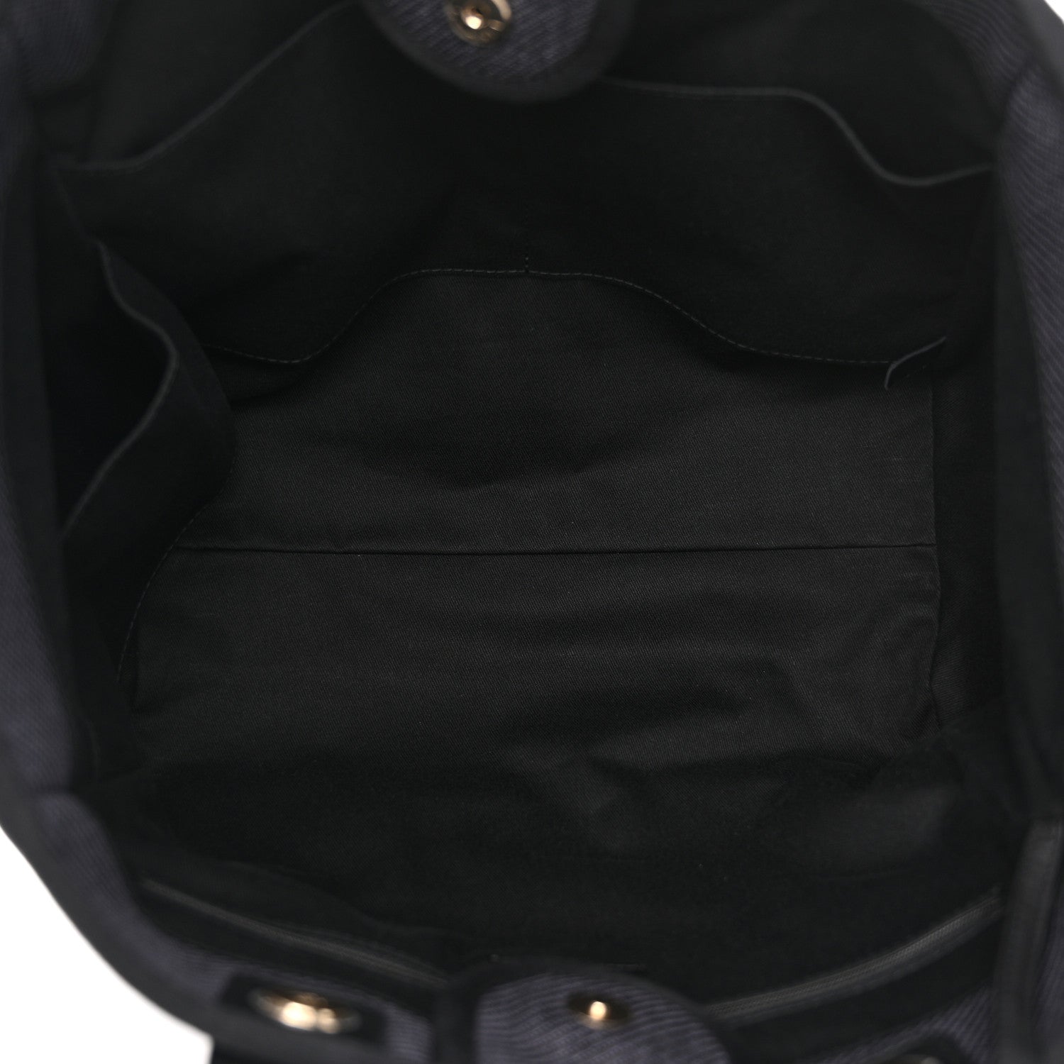 Chanel Canvas Medium Deauville Tote Black 5 of 11