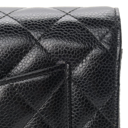 Chanel Caviar Quilted Wallet On Chain WOC Black 13 of 13