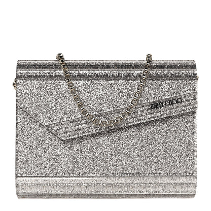 Jimmy Choo Acrylic Glitter Candy Clutch Champagne 1 of 7