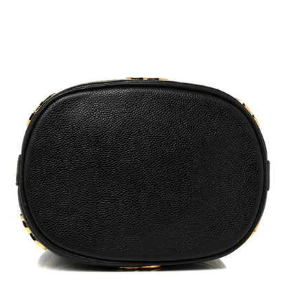 Chanel Caviar CC Drawstring Shoulder Bag Black 15 of 18