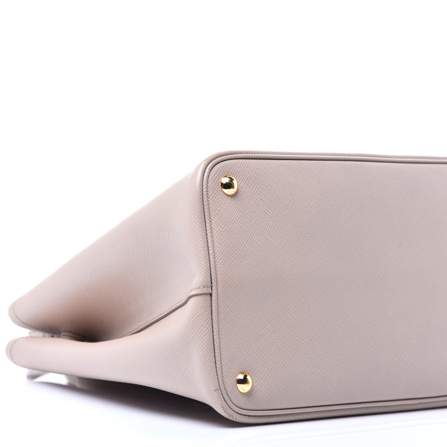 Saffiano Cuir Medium Double Bag Cammeo Rosa