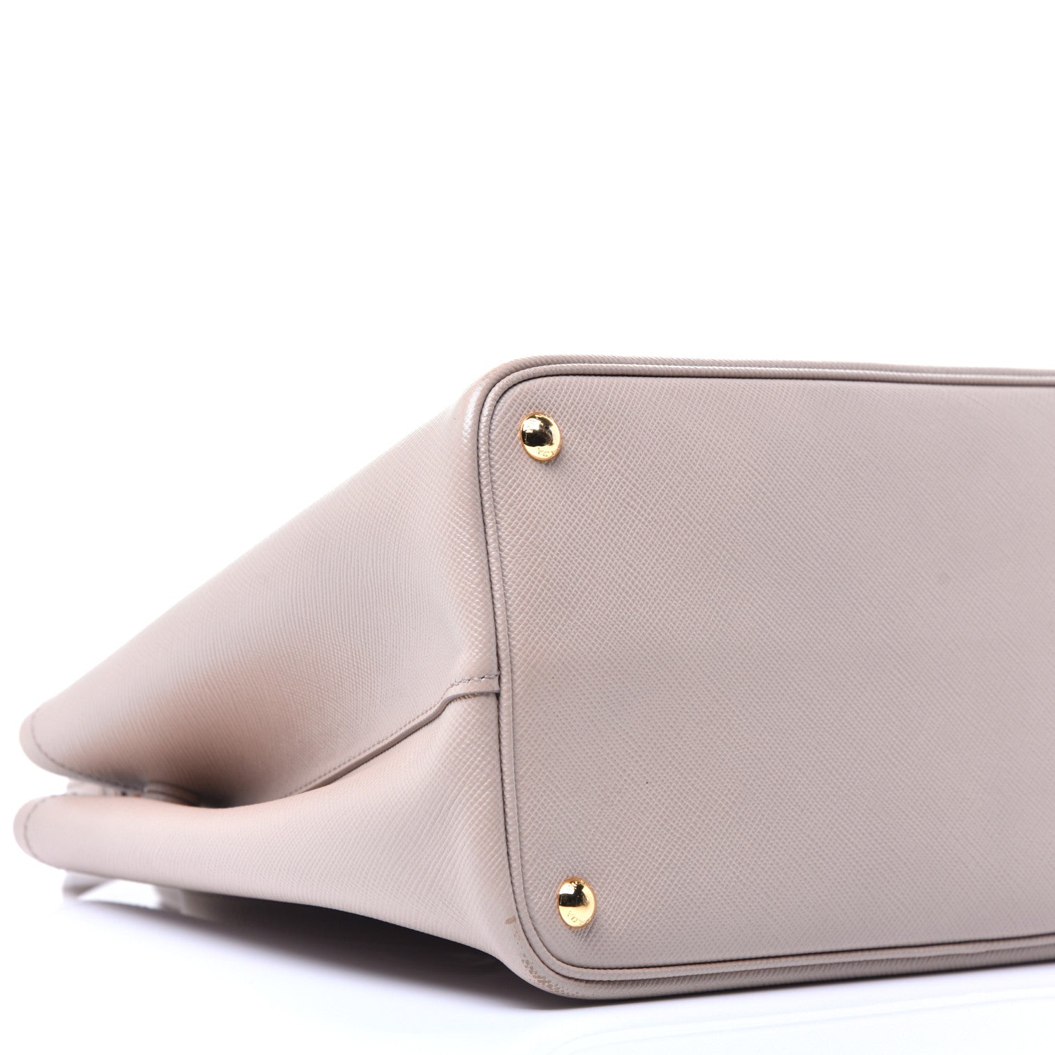 Prada Saffiano Cuir Medium Double Bag Cammeo Rosa 7 of 9