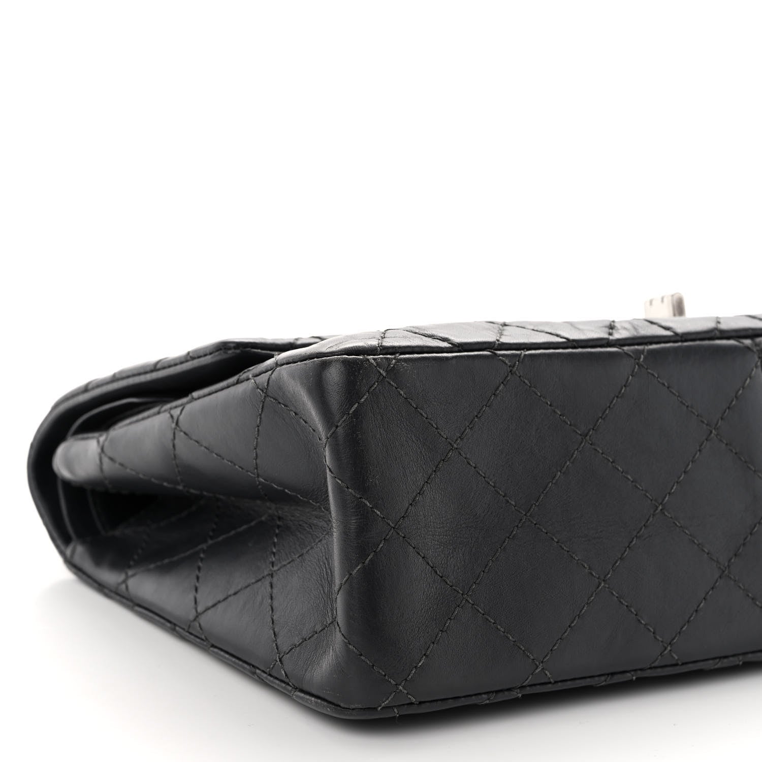 Chanel Aged Calfskin Quilted 2.55 Reissue 226 Flap Grey 9 of 11