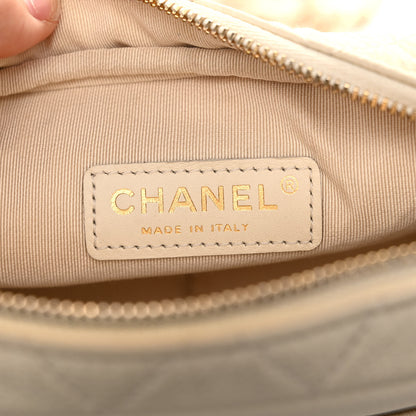 Chanel Caviar Quilted Mini Coco Tassel Camera Case White 5 of 15