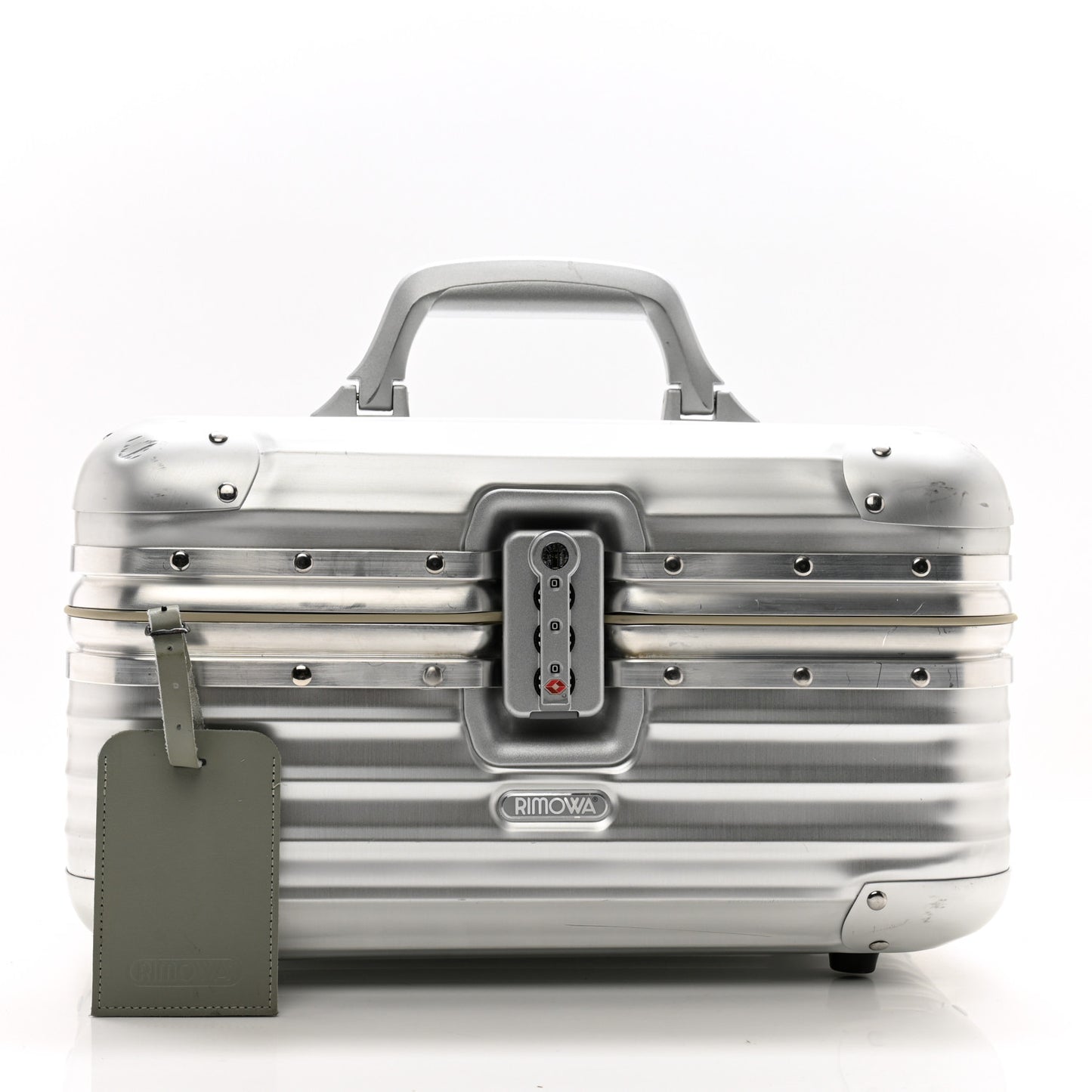 Aluminum Topas Vanity Case Silver