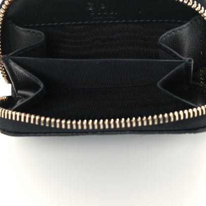 Gucci Microguccissima Zip Around Card Case Black 5 of 9