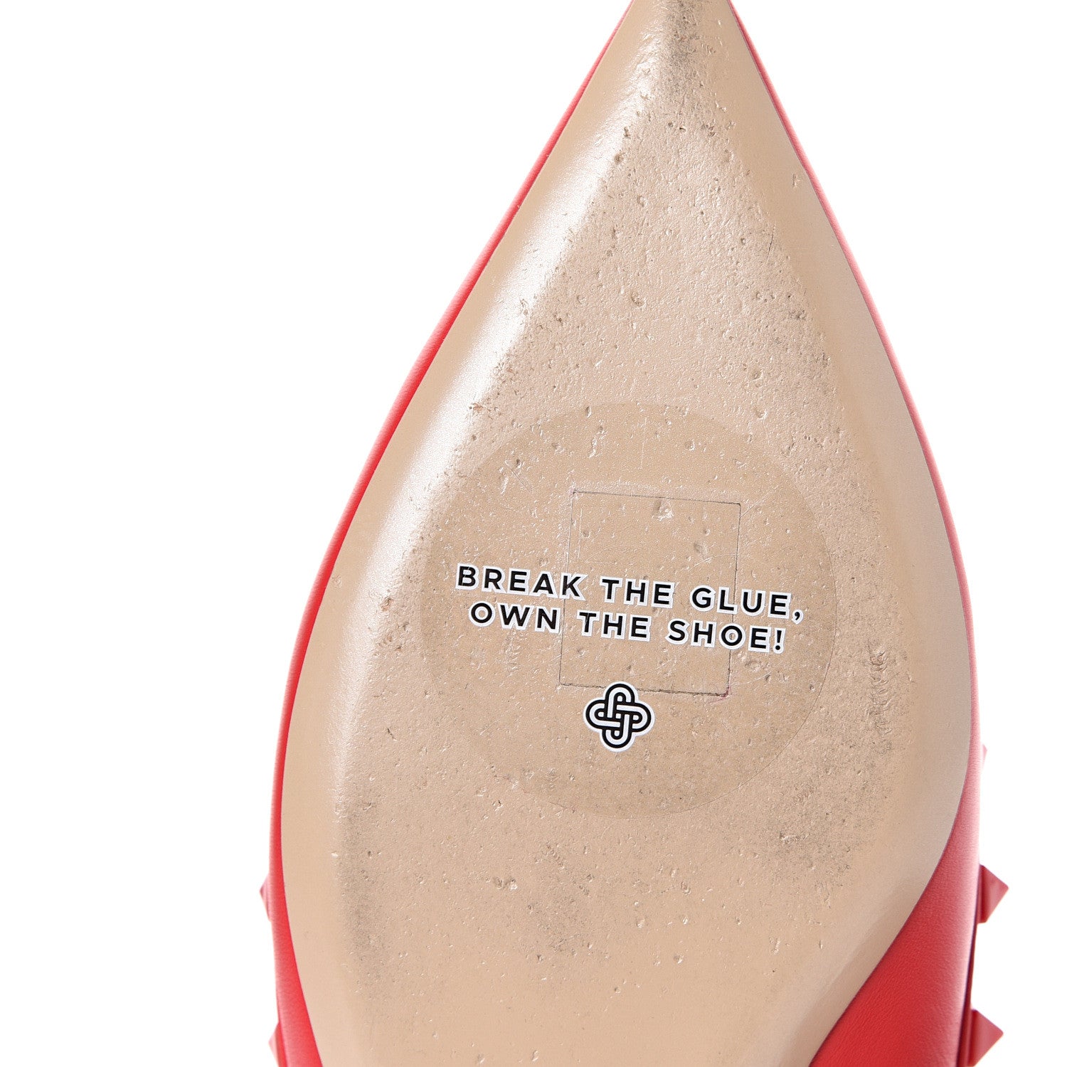 Valentino Garavani Nappa Monochrome Rockstud Ballerina Flats 39 Rouge Pur 9 of 13