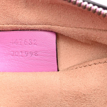 Gucci Calfskin Matelasse Small GG Marmont Chain Shoulder Bag Candy Mousse 7 of 10