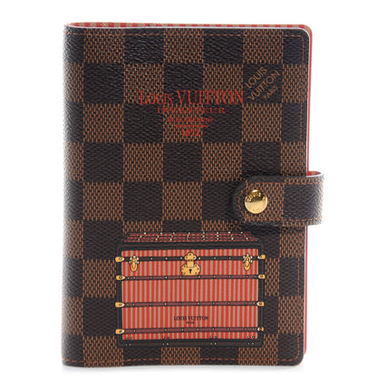 Louis Vuitton Damier Ebene Trunks and Bags Small Ring Agenda 1 of 8