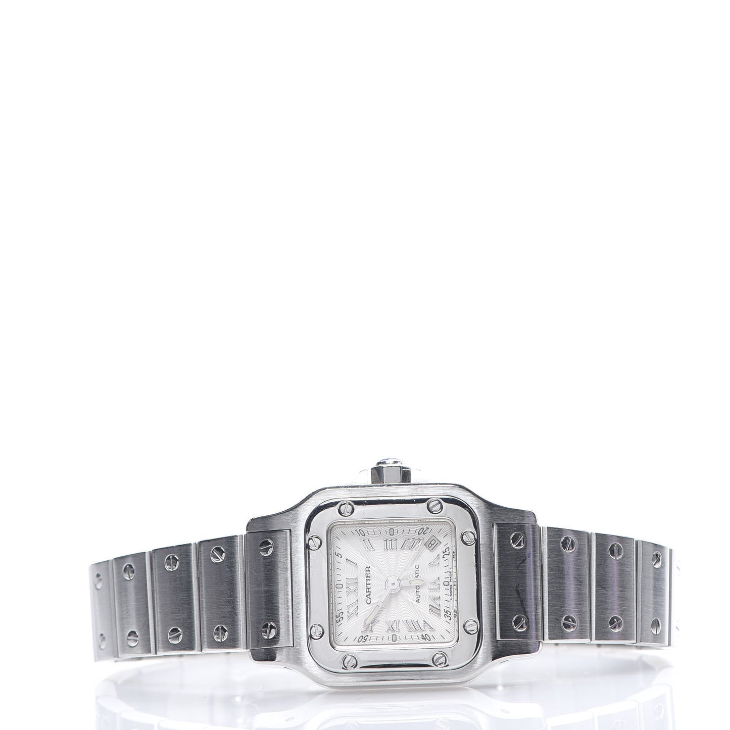 Stainless Steel 24mm Santos de Cartier Galbee Automatic Watch