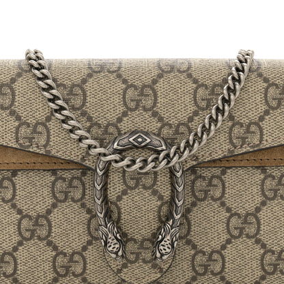 Gucci GG Supreme Monogram Super Mini Dionysus Shoulder Bag Taupe 7 of 10