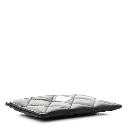 Chanel Lambskin Quilted Card Holder Black 4 of 7