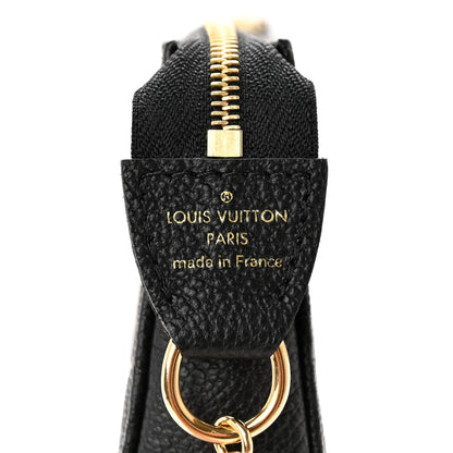 Louis Vuitton Empreinte Monogram Giant Mini Pochette Accessories Black 6 of 9