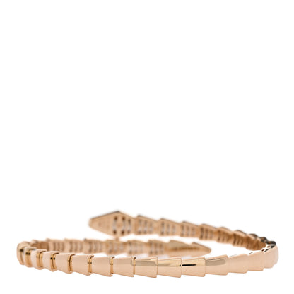 Bulgari 18K Yellow Gold Diamond Serpenti Viper Bracelet M 2 of 3