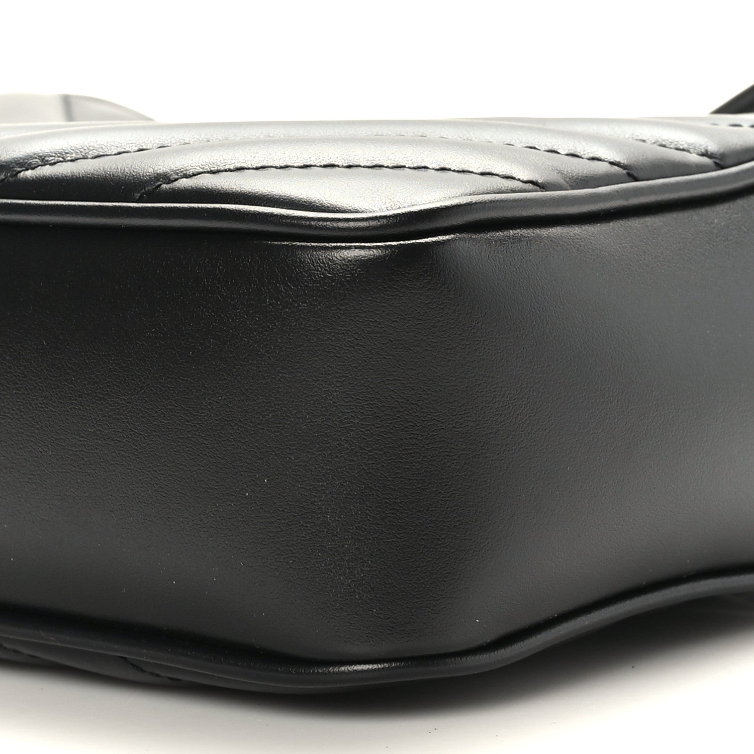 Saint Laurent Calfskin Matelasse Monogram Lou Camera Bag Black 9 of 9
