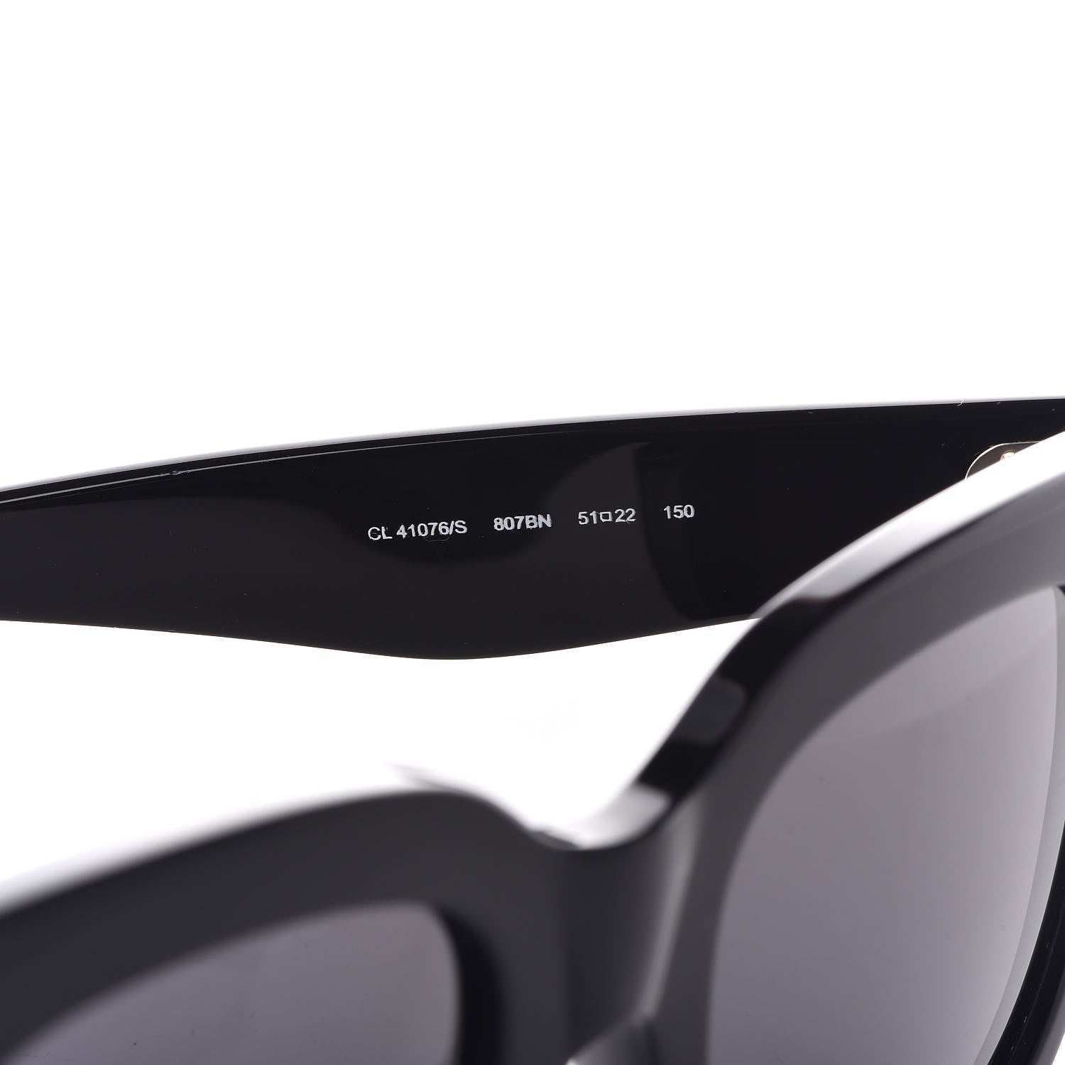 Celine Tilda Sunglasses CL 41076/S Black 6 of 7