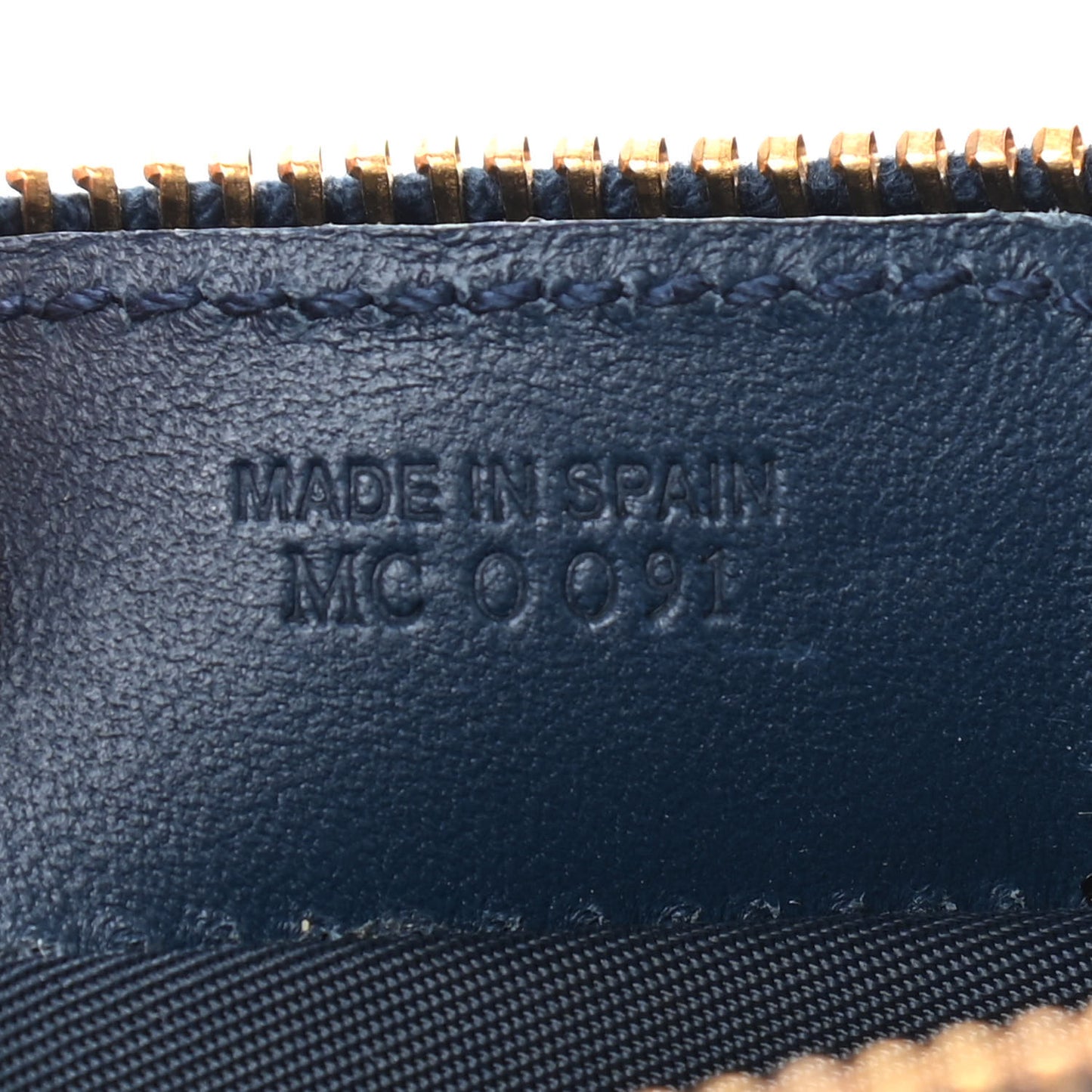 Monogram Mini Saddle Pochette Navy