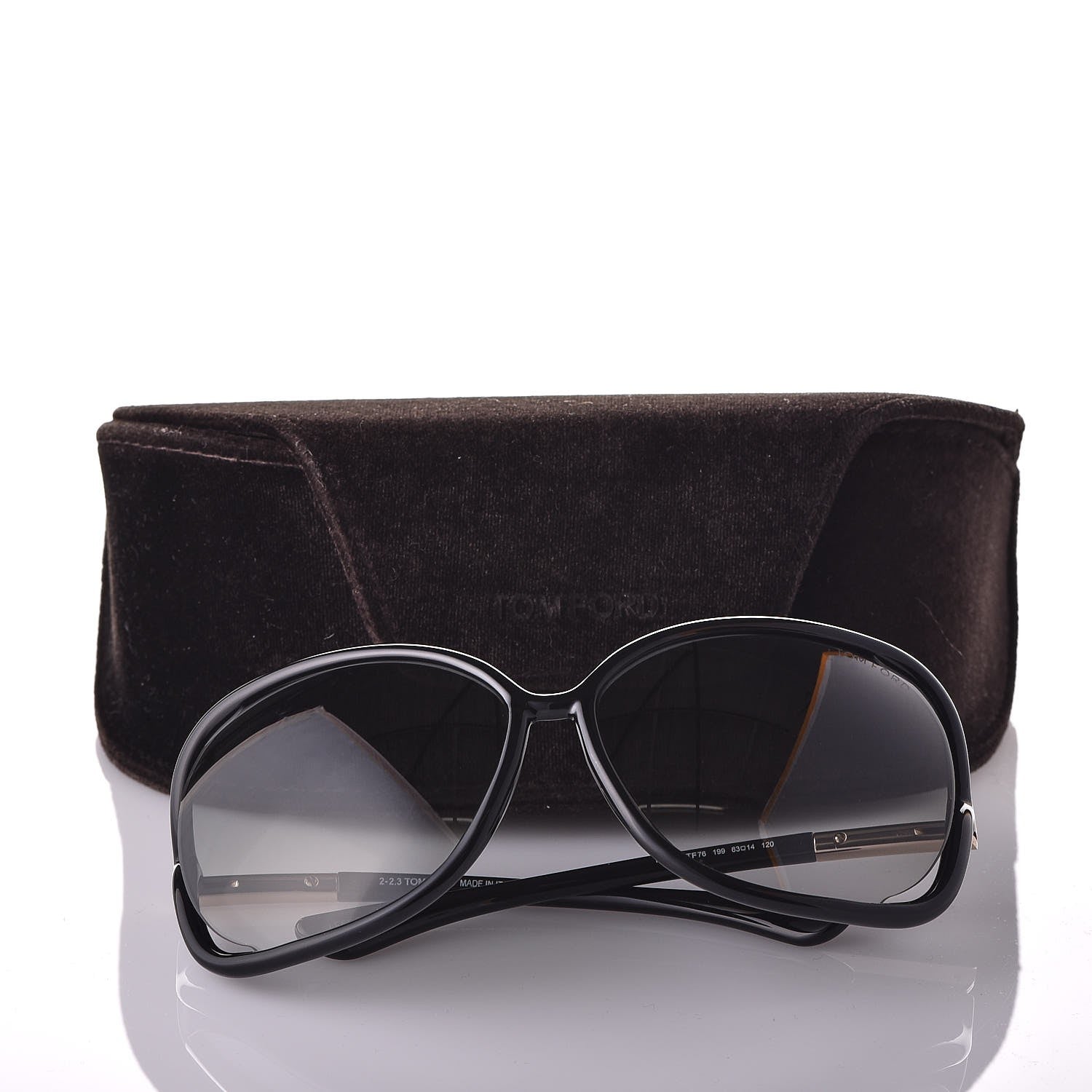 Tom Ford Raquel Sunglasses TF76 Black 7 of 7
