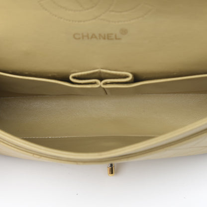 Chanel Lambskin Quilted Medium Double Flap Beige 5 of 14