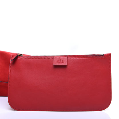 Gucci Soft Suede Web Large Jackie Hobo Red 12 of 15