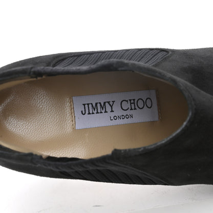 Jimmy Choo Suede Maiara 90 Ankle Boots 39.5 Black 8 of 9