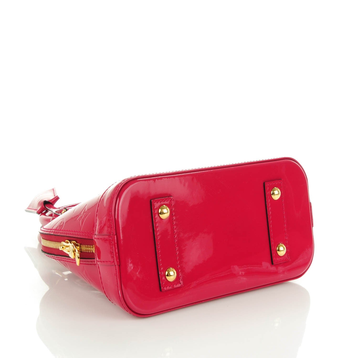 Louis Vuitton Vernis Alma BB Rose Indien 4 of 8