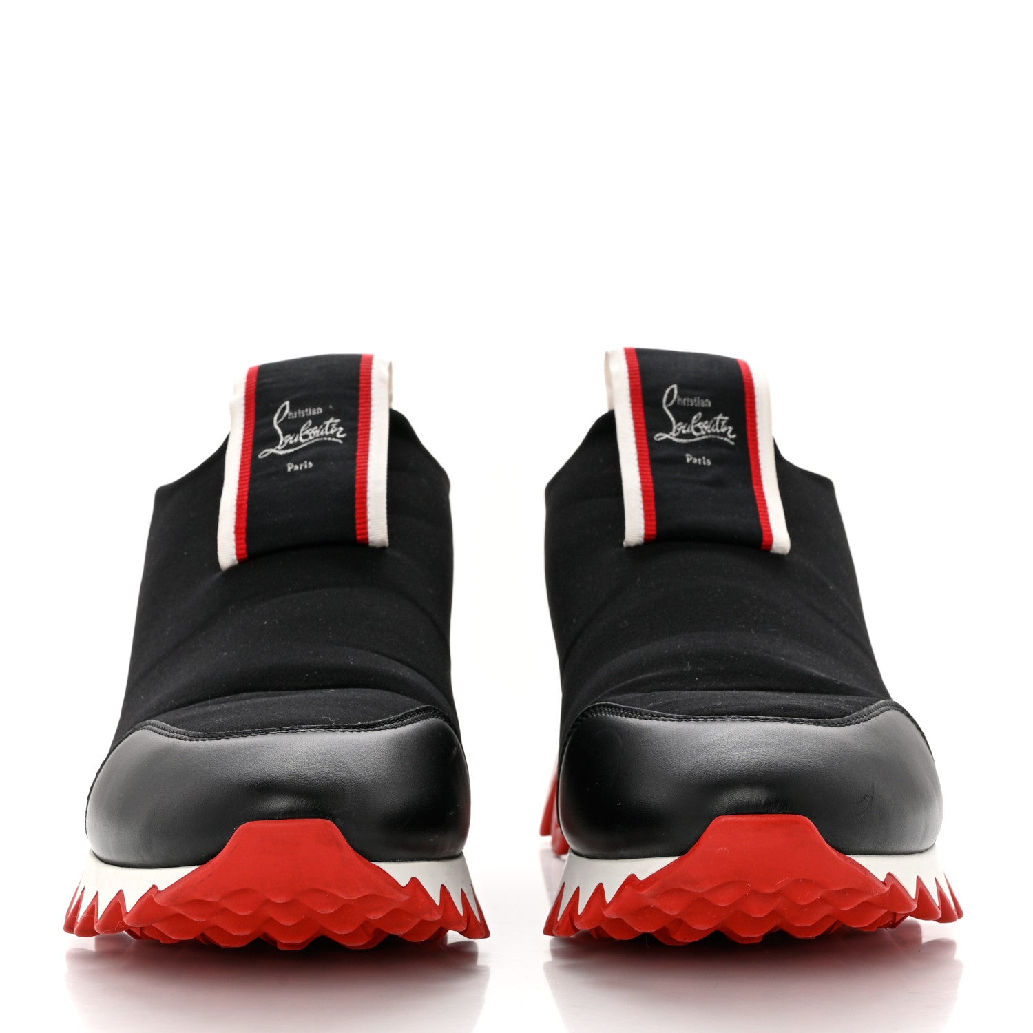 Christian Louboutin Neoprene Tiketa Flat Sneakers 40 Black 2 of 8
