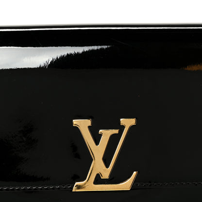 Louis Vuitton Patent Louise EW Clutch Black 7 of 7