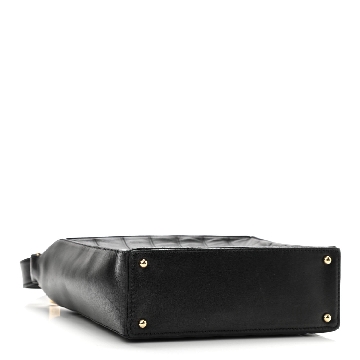 Chanel Lambskin Quilted Small Chocolate Bar Shoulder Bag Black 4 of 11