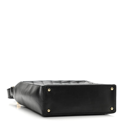 Chanel Lambskin Quilted Small Chocolate Bar Shoulder Bag Black 4 of 11