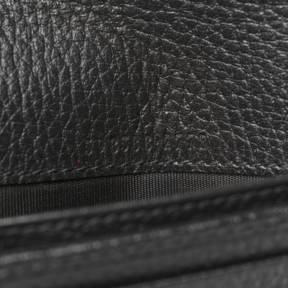 Gucci Calfskin GG Marmont Passport Case Black 7 of 8