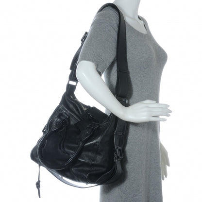 Chloe Leather Paddington Messenger Bag Black 2 of 8