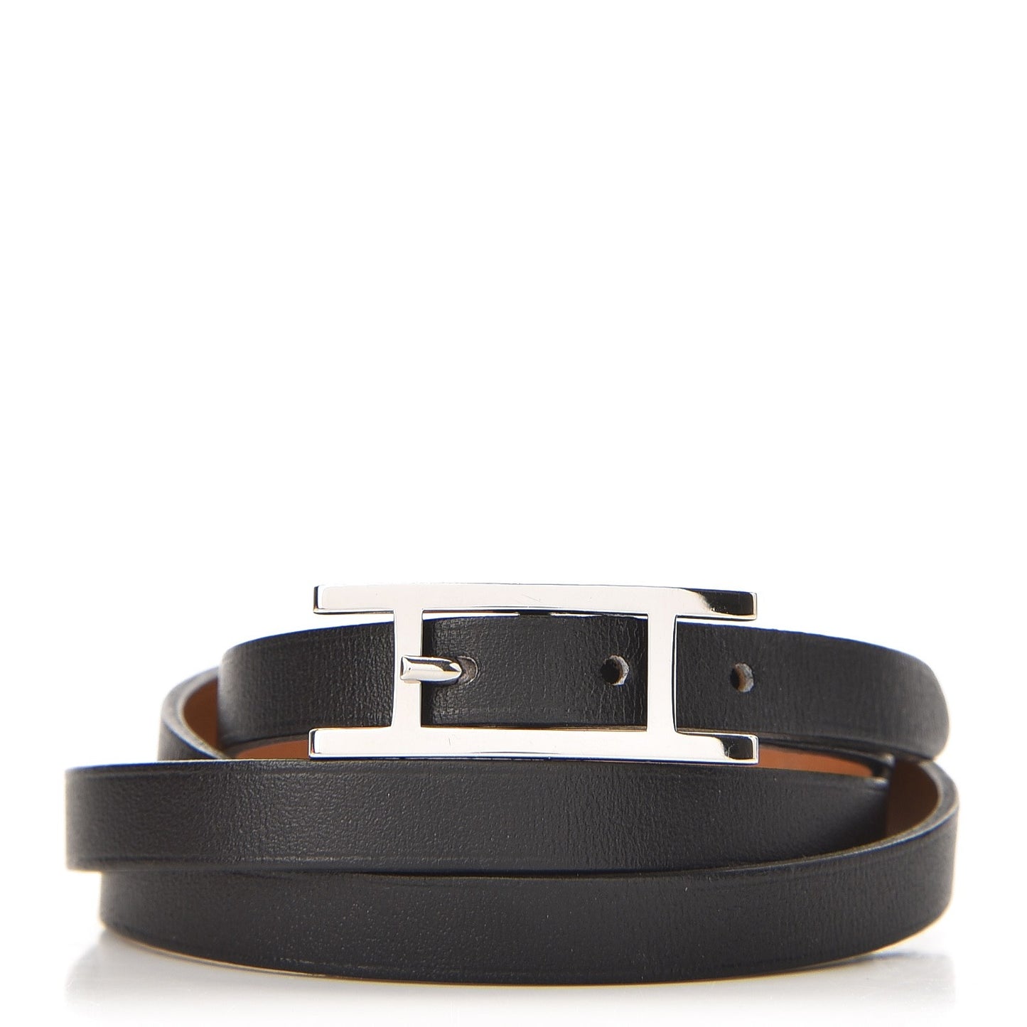 Chamonix Hapi 3MM Triple Tour Wrap Bracelet M Black